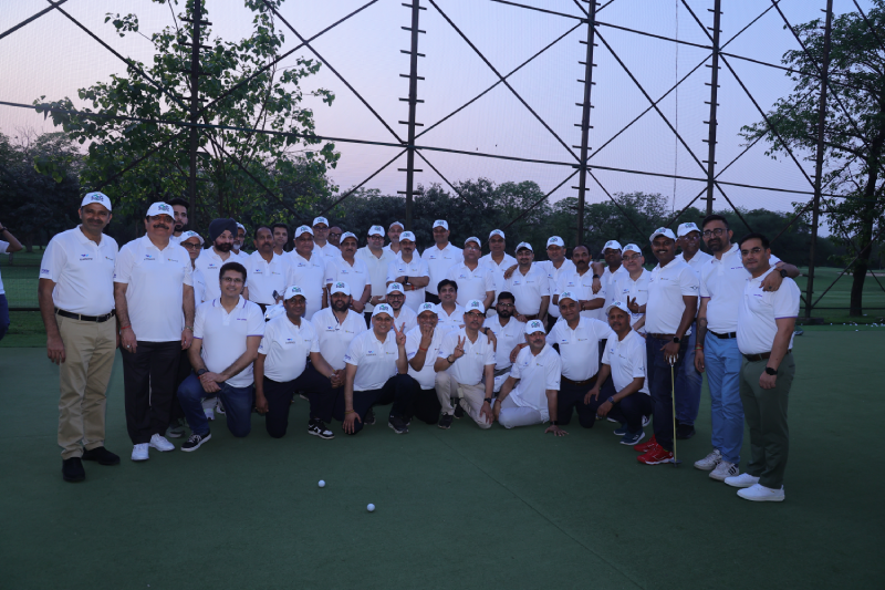 Golf event illustration